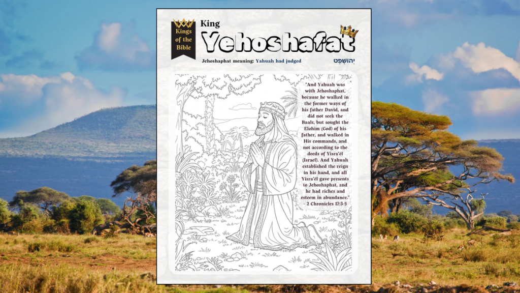 Kings of Israel: Yehoshafat (Jehoshaphat)