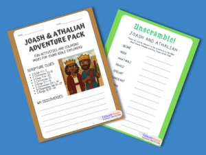 Queen Athaliah Activity Sheet - Yahuah Youth